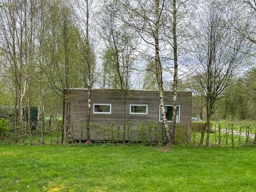 Mooie chalet/tiny house te koop op camping Franse Ardennen, Immo, Buitenland, Frankrijk, Overige soorten, Overige