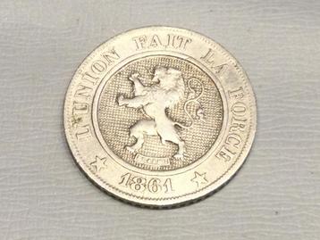 Belgique 10 centimes 1861, Enlèvement ou Envoi