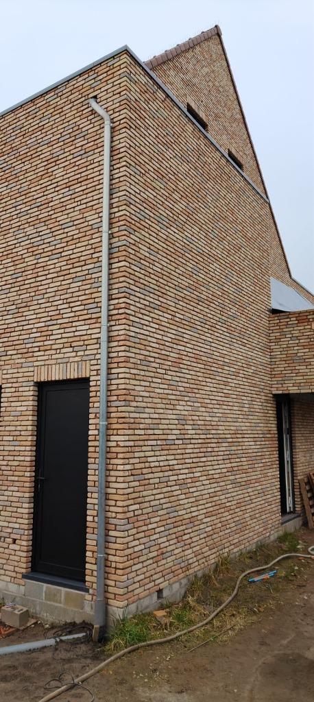 Retro Tiffany - Oranje Terca keramische gevelsteen, Doe-het-zelf en Bouw, Metselstenen, Nieuw, Bakstenen, Ophalen