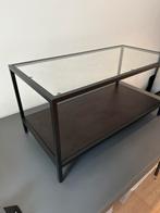 Salontafel IKEA - zwart - glas, Huis en Inrichting, Ophalen, Zo goed als nieuw, Glas