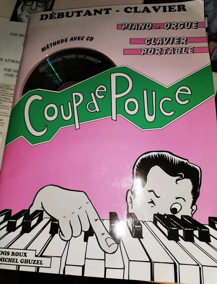 Coupe de pouce, Voor piano en orgel incl cd, Muziek en Instrumenten, Bladmuziek, Zo goed als nieuw, Piano, Orgel, Ophalen of Verzenden