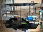 Grote hamsterkooi met accessoires, Ophalen, Zo goed als nieuw