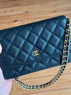 Chanel wallet on chain zwart caviar, Ophalen, Nieuw, Zwart