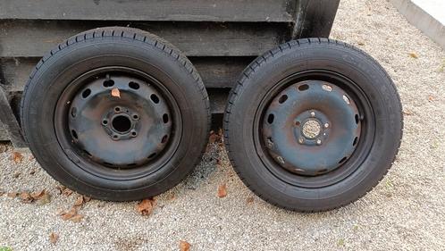 2 nwe banden met velgen Vivaro, Trafic, Talento etc., Auto diversen, Aanhangwagen-onderdelen, Zo goed als nieuw, Ophalen