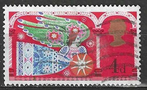 Groot-Brittannie 1969 - Yvert 579 - Kerstmis - Engel  (ST), Timbres & Monnaies, Timbres | Europe | Royaume-Uni, Affranchi, Envoi