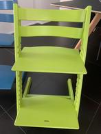 Tripp Trapp groen stoel (Stokke), Kinderen en Baby's, Ophalen, Gebruikt, Meegroeistoel