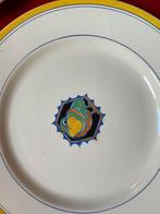 Art deco-borden met Catteau-decoratie, Antiek en Kunst, Ophalen of Verzenden