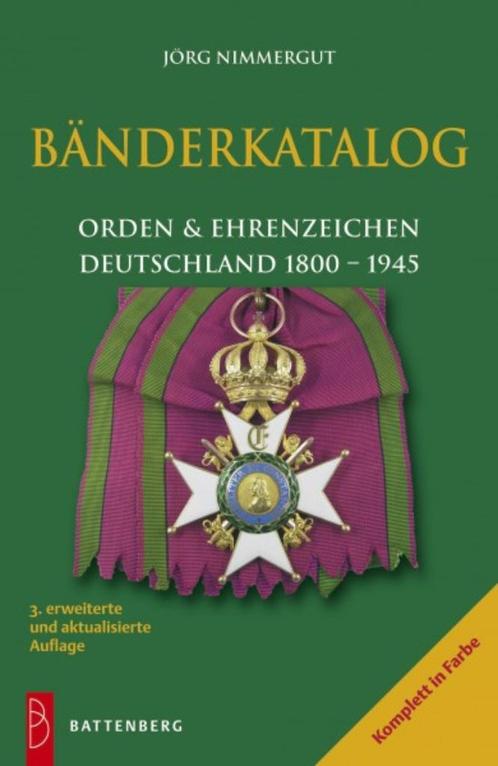 Bänderkatalog Orden & Ehrenzeichen Deutschland 1800-1945, Verzamelen, Militaria | Algemeen, Overige soorten, Lintje, Medaille of Wings