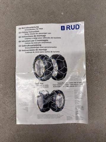 Sneeuwkettingen RUD made for Mercedes-Benz beschikbaar voor biedingen