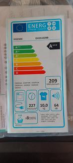 Hisense 10kg met 5jaar Garantie, Elektronische apparatuur, Droogkasten, Ophalen, Nieuw