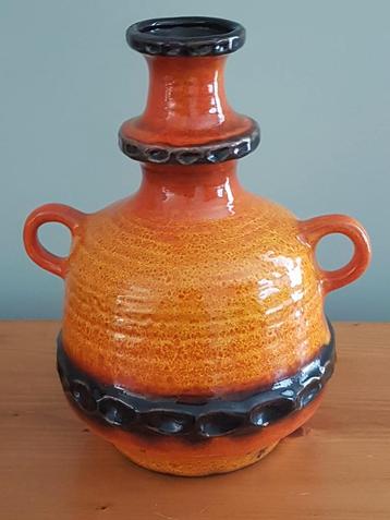Mooie vintage retro keramiek vaas Cartens Tonnishof, Antiek en Kunst, Ophalen