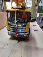 Teleskopische kraanwagen, Hobby en Vrije tijd, Modelbouw | Auto's en Voertuigen, Ophalen, Zo goed als nieuw, Truck, Overige merken