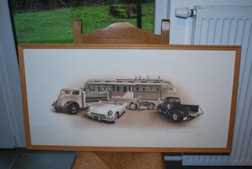 éditions d'art * DINER - AMERICAIN * ORPHEOGRAFF DE 2001, Verzamelen, Foto's en Prenten, Nieuw, Foto, Overige onderwerpen, 1980 tot heden