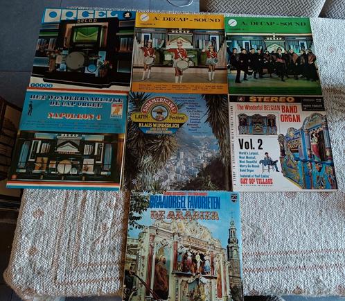 6 x orgelmuziek op vinyl, Cd's en Dvd's, Vinyl | Overige Vinyl, Ophalen