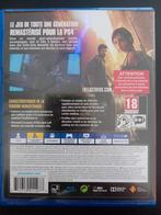 The Last Of Us Remastered PlayStation 4, Comme neuf, À partir de 18 ans, Aventure et Action, Enlèvement ou Envoi
