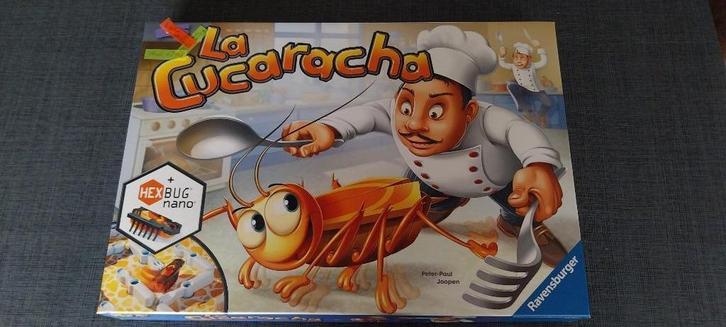 Gezelschapsspel La Cucaracha - Ravensburger, Hobby en Vrije tijd, Gezelschapsspellen | Bordspellen, Zo goed als nieuw, Een of twee spelers