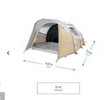 Air seconds 5.2 F&B 2 slaapruimtes, Caravans en Kamperen, Ophalen, Zo goed als nieuw, Tot en met 5