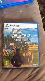 Farming simulator 22 platinum edition met bonussen, Games en Spelcomputers, Ophalen of Verzenden, Zo goed als nieuw