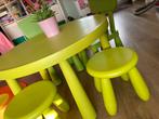 Ikea Mammut tafel + stoelen groen, Ophalen, Stoel(en)
