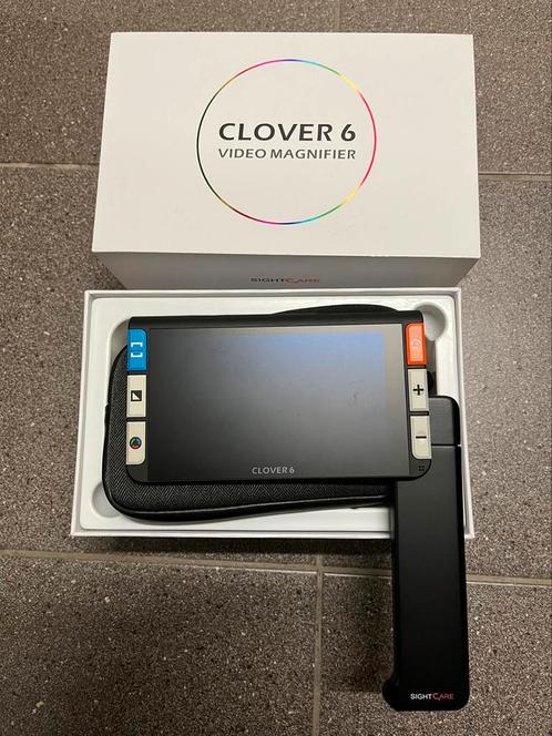 Clover 6 Compacte Draagbare Beeldschermloep, Hobby en Vrije tijd, Vergrootglazen, Loepen en Loeplampen, Nieuw, Ophalen of Verzenden