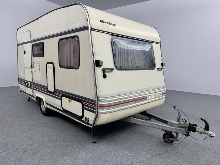 Bürstner Club Stapelbed Voortent IN GOEDE STAAT, Caravans en Kamperen, Caravans, tot en met 4, Overige, Bürstner, Dwars-stapelbed