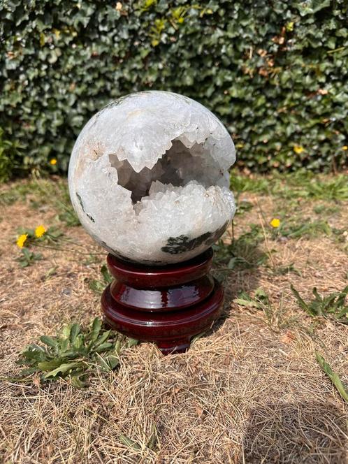 Prachtige mega mosagaat bol 10kg!, Verzamelen, Mineralen en Fossielen, Ophalen of Verzenden
