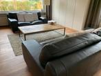 Lederen twee- & driezit sofa, Huis en Inrichting, Leer, Ophalen