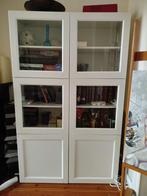 IKEA BESTÅ Combinaison rangement portes vitrées, Maison & Meubles, Armoires | Buffets, Avec porte(s), 25 à 50 cm, Comme neuf, 100 à 150 cm