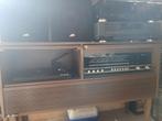 Vintage kast, ingebouwde radio en platenspeler, Ophalen, Gebruikt, Platenspeler