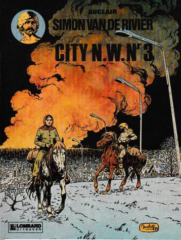 Strip Simon Van De Rivier nr. 5 - City N.W. nr. 3. beschikbaar voor biedingen