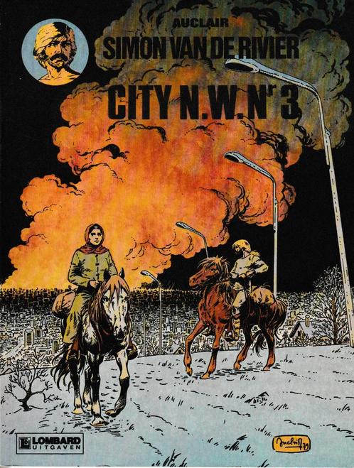 Strip Simon Van De Rivier nr. 5 - City N.W. nr. 3., Boeken, Stripverhalen, Verzenden