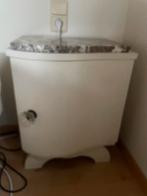 2 nachtkastjes retro, Enlèvement, Utilisé, Bois