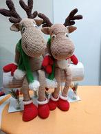 kerststuk - twee gehaakte rendieren, Ophalen of Verzenden, Nieuw