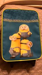 Valise enfant bleu jaune minions, Enlèvement, Comme neuf
