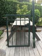 Tuinpoortje + paal, Tuin en Terras, Tuinpoorten, Ophalen, Gebruikt, Staal, Minder dan 100 cm