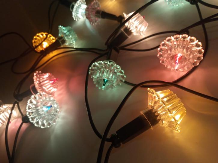 Vintage kerstverlichting Nr.11, Diversen, Kerst, Gebruikt, Ophalen of Verzenden