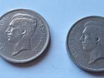 lot van 2 munten van 1 belga 1931 en 34 vtb., Setje, Overig, Ophalen of Verzenden