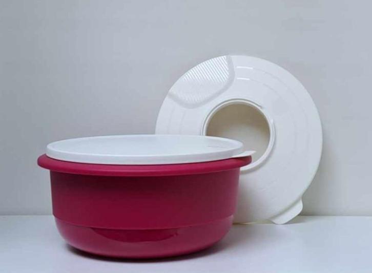 Tupperware™ « Ultimate Mixing Bowl » 3,5 liter - roze, Huis en Inrichting, Keuken | Tupperware, Nieuw, Bak of Kom, Crème, Paars