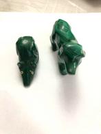 Souris et chien en malachite, Enlèvement ou Envoi, Comme neuf