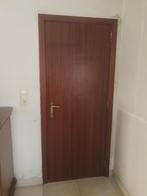 Zeven mahonie binnendeuren, Ophalen, Gebruikt