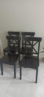 Stoelen, Huis en Inrichting, Stoelen, Ophalen, Zwart, Zo goed als nieuw, Vier