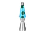 I-Total Lavalamp blauw-groene raket demonstratiemodel, Ophalen of Verzenden, Zo goed als nieuw