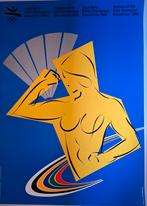 Olympiade 92 de Barcelone. 50x70, dépliée., Enlèvement ou Envoi
