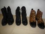 damesschoen maat 37, Zwart, Ophalen of Verzenden, Schoenen met hoge hakken, Gedragen