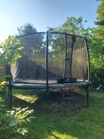 Berg Champion Trampoline 430 Grey + Safety Net Deluxe + ..., Kinderen en Baby's, Speelgoed | Buiten | Trampolines, Ophalen, Zo goed als nieuw