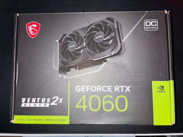 NVIDIA RTX 4060, Computers en Software, Videokaarten, Gebruikt, Nvidia, Overige soorten, HDMI, DisplayPort, Ophalen of Verzenden