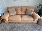 Moderne Sofa in Hoogwaardig Aniline Leer Cognac (2 stuks), Ophalen, Gebruikt, 100 tot 125 cm, 150 tot 200 cm