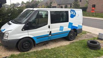 Bw 2012 Ford Transit 2.2 , Dubbel Cabine, Autos, Euro 5, Achat, 4 portes, Boîte manuelle