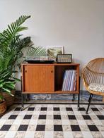 Vintage midcentury platenspeler meubel / kast / retro, Huis en Inrichting, Woonaccessoires | Overige, Zo goed als nieuw, Ophalen