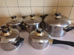 Kookpottenset van BergHOFF, Huis en Inrichting, Ophalen, Gebruikt, Inox, Keramische plaat
